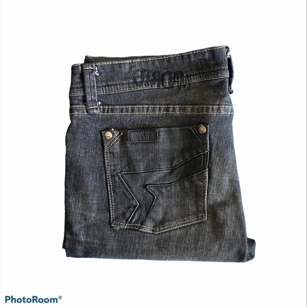 by MADRID-BLACK WASH JEANS-SIZE 28
